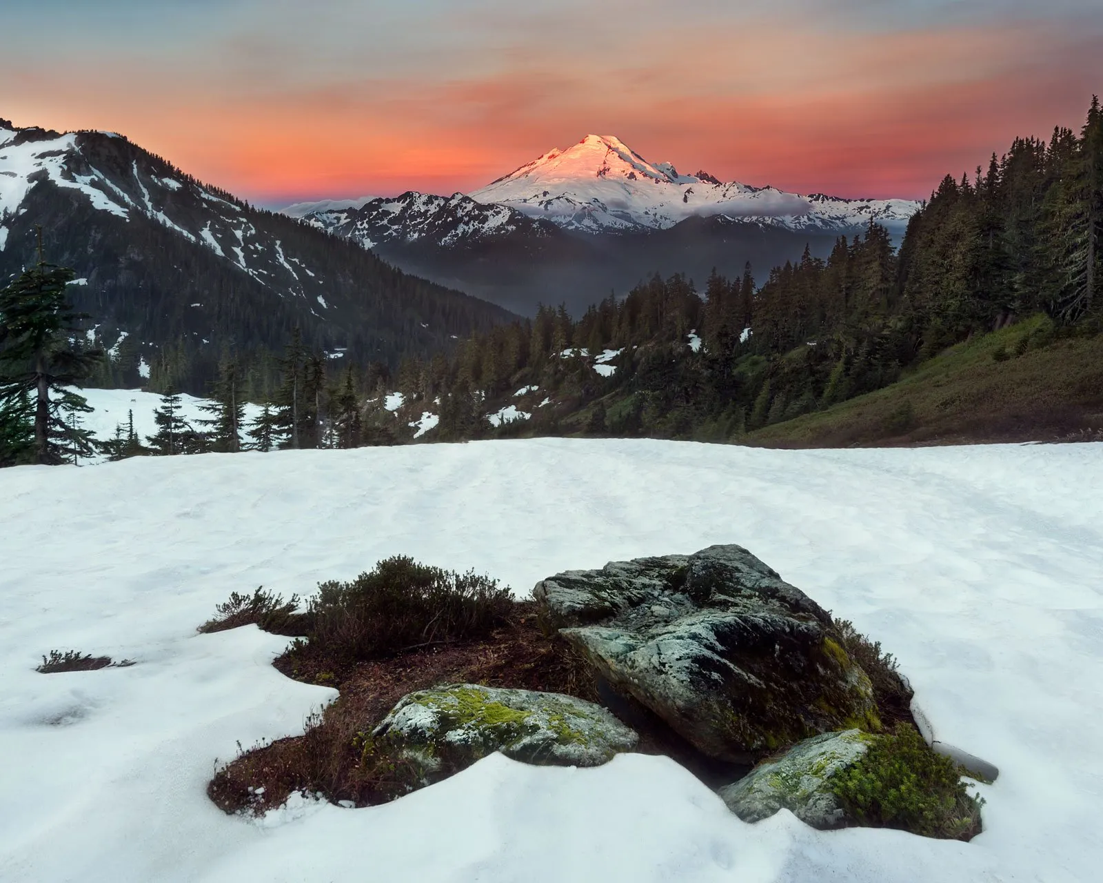 Mt Baker At Dawn 28383870306 O