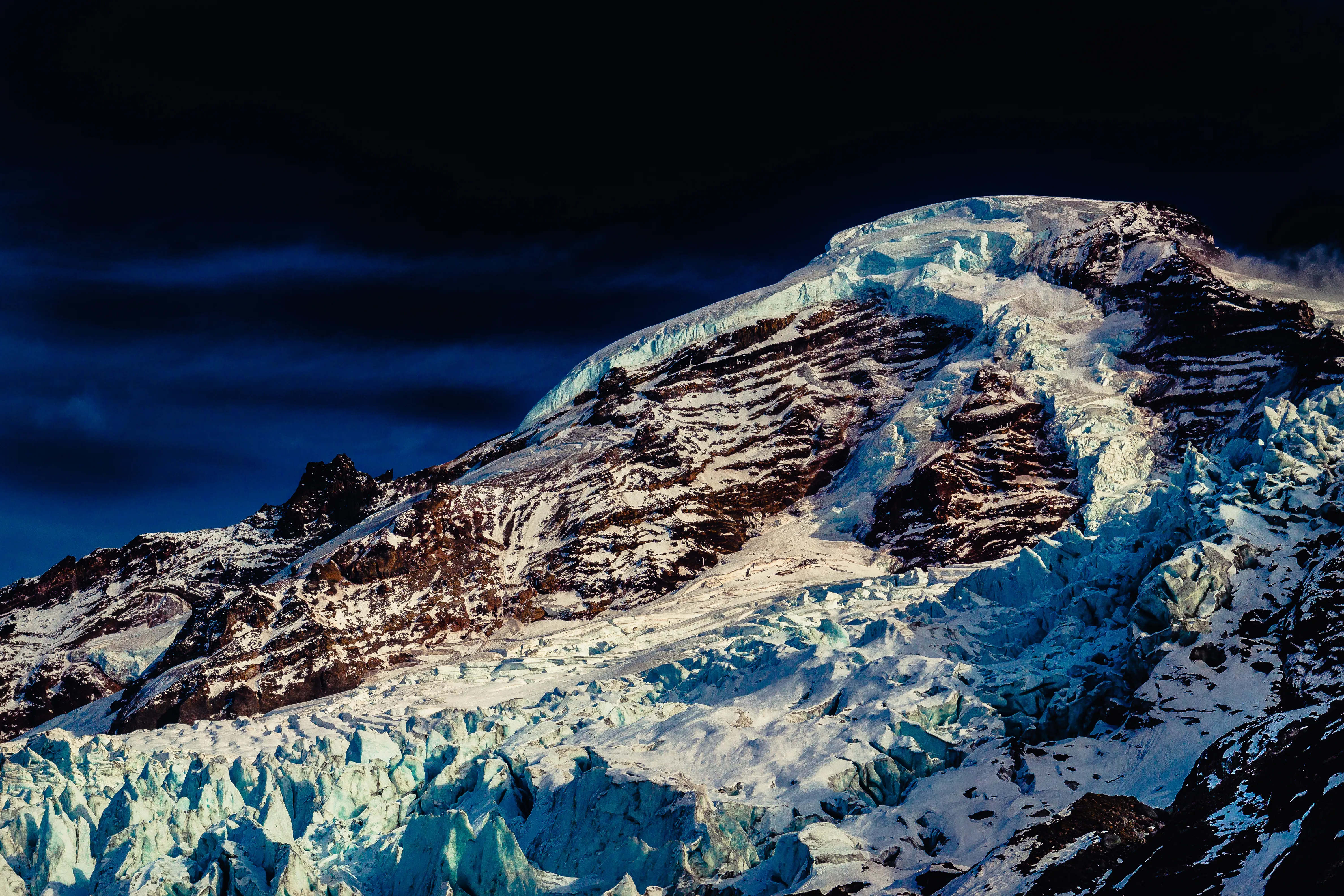 Mt Baker From Heliotrope Ridge Color Reprocessed 27099780906 O