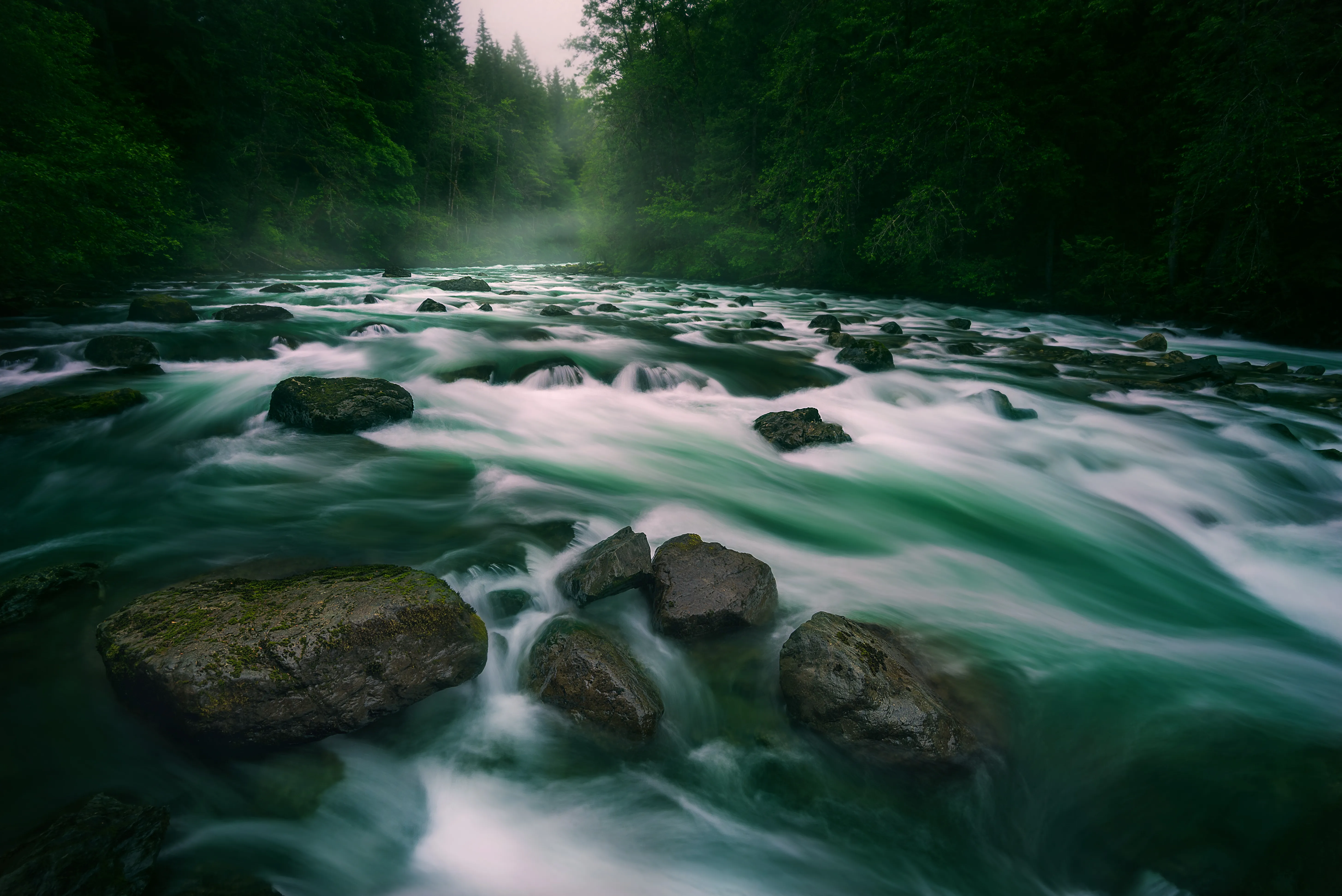 North Fork Of The Nooksack River Upstream From Glacier Wa 27310360585 O
